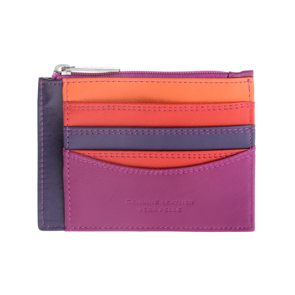 Porte cartes - Linea Colorful - Tiago - Fuchsia