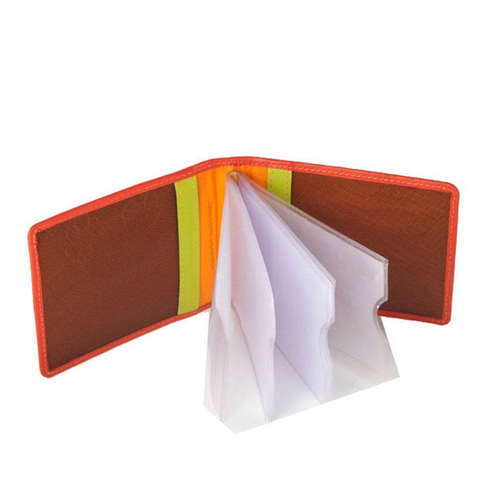 Porte-cartes en cuir - Colorful Collection - Hawaii - Rouge