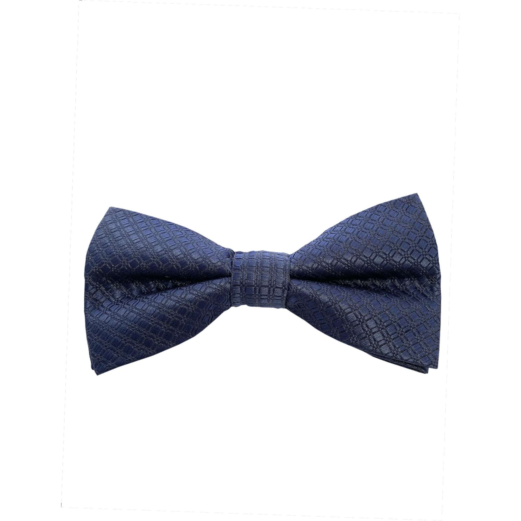 Noeud Papillon bleu marine motifs - Homme