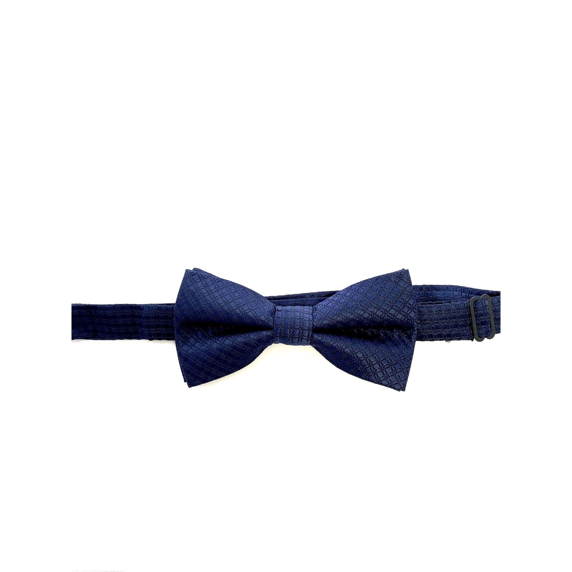 Noeud Papillon bleu marine motifs - Homme