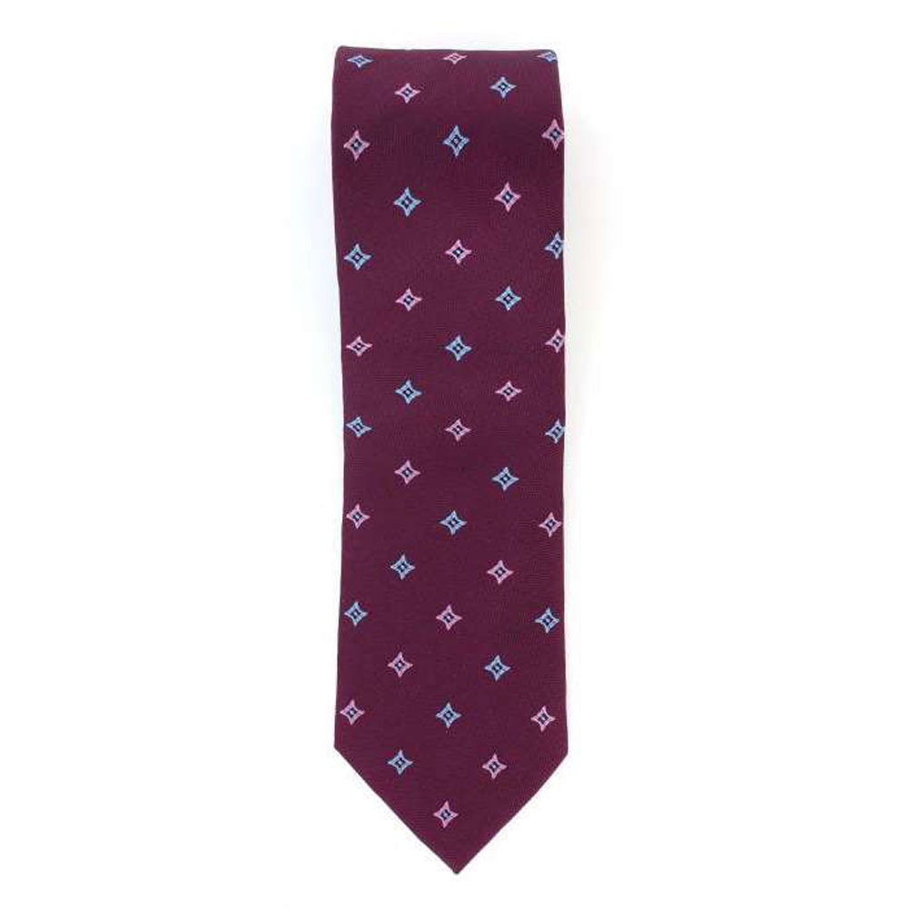 Cravate 100% soie violette - Homme
