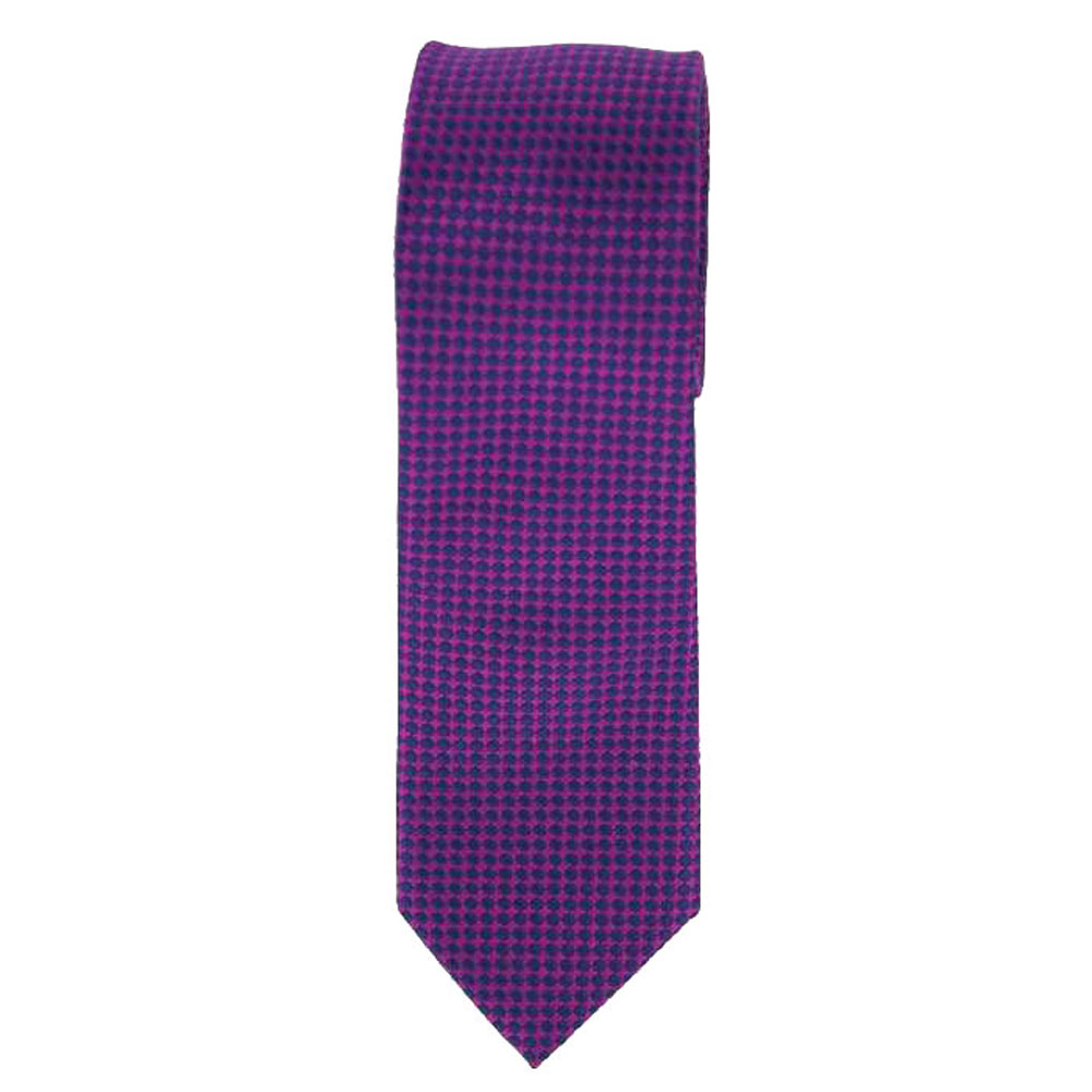 Cravate 100% soie violette - Homme