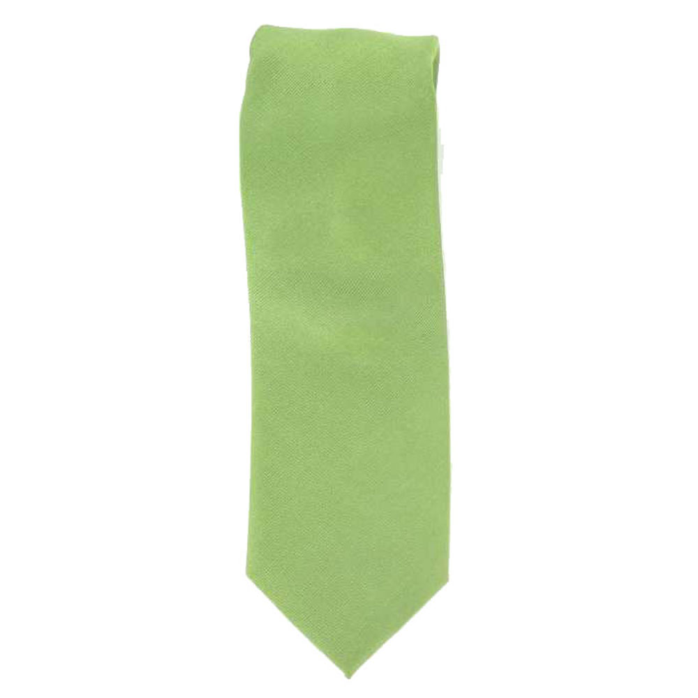 Cravate 100% soie verte - Homme