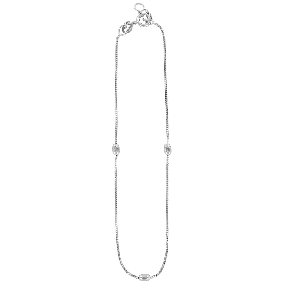 Chaîne de cheville argent 925/1000e