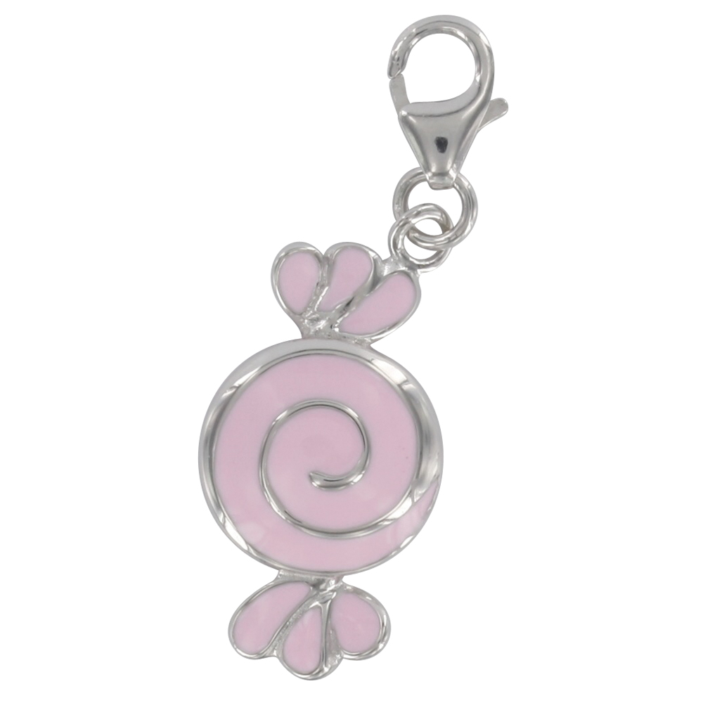 Charm argent 925/1000e - Rose