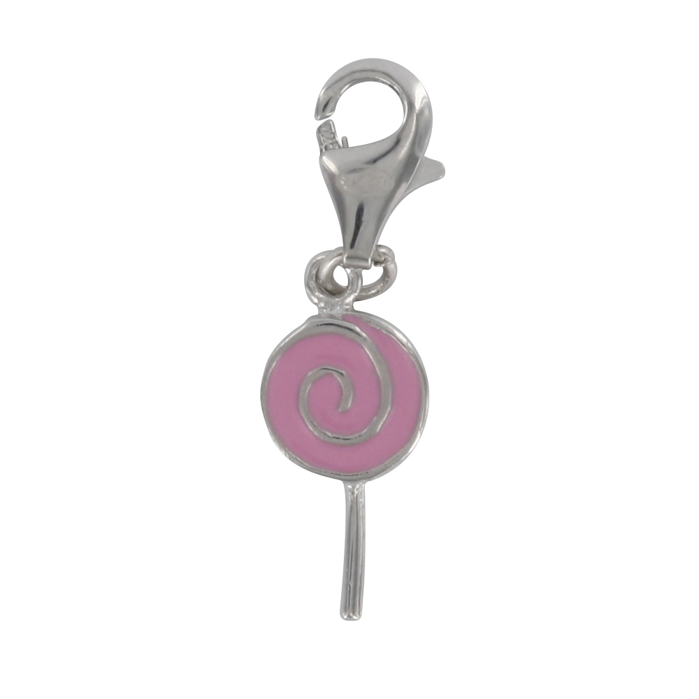 Charm argent 925/1000e - Rose