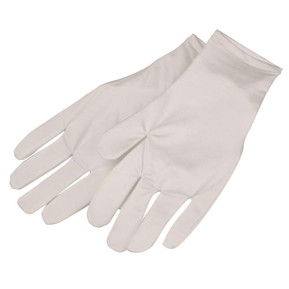 Gants d'orfèvrerie et d'argenterie de couleur blanche - Femme