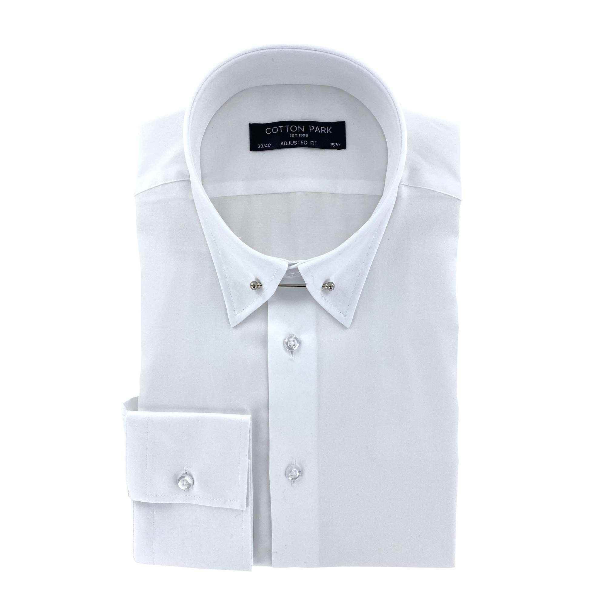 Chemise col anglais blanche - Homme