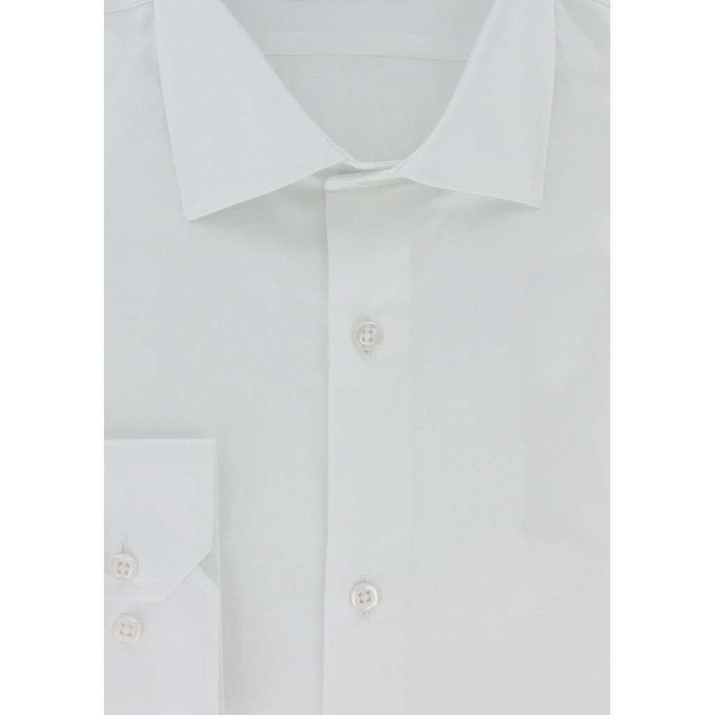 Chemise cintrée blanche petit col - Homme