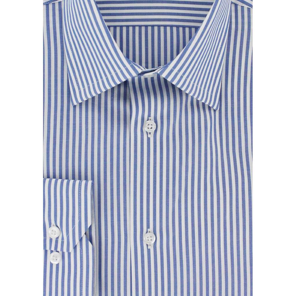 Chemise classique à rayures bleu ciel - Homme