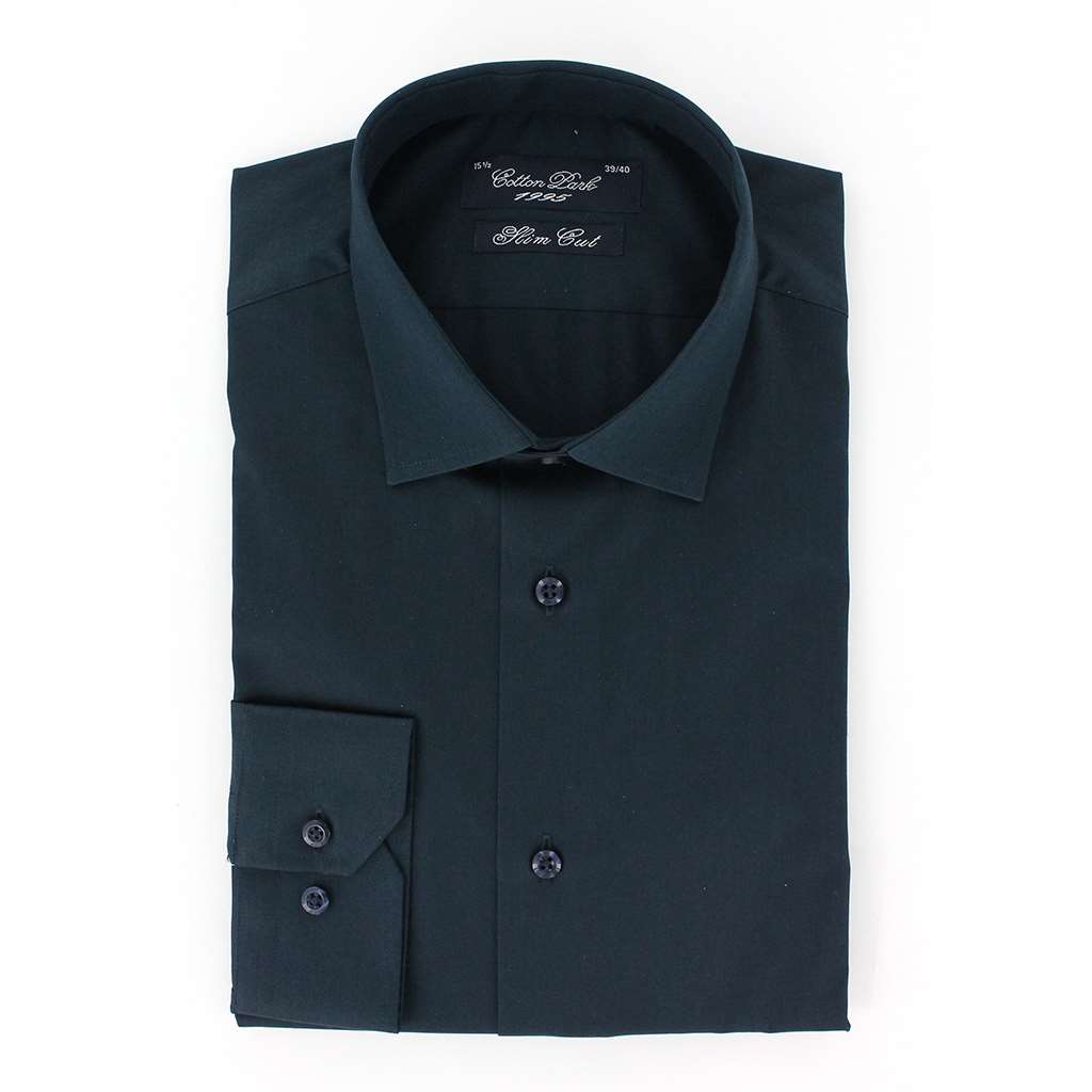 Chemise cintrée bleu marine - Homme