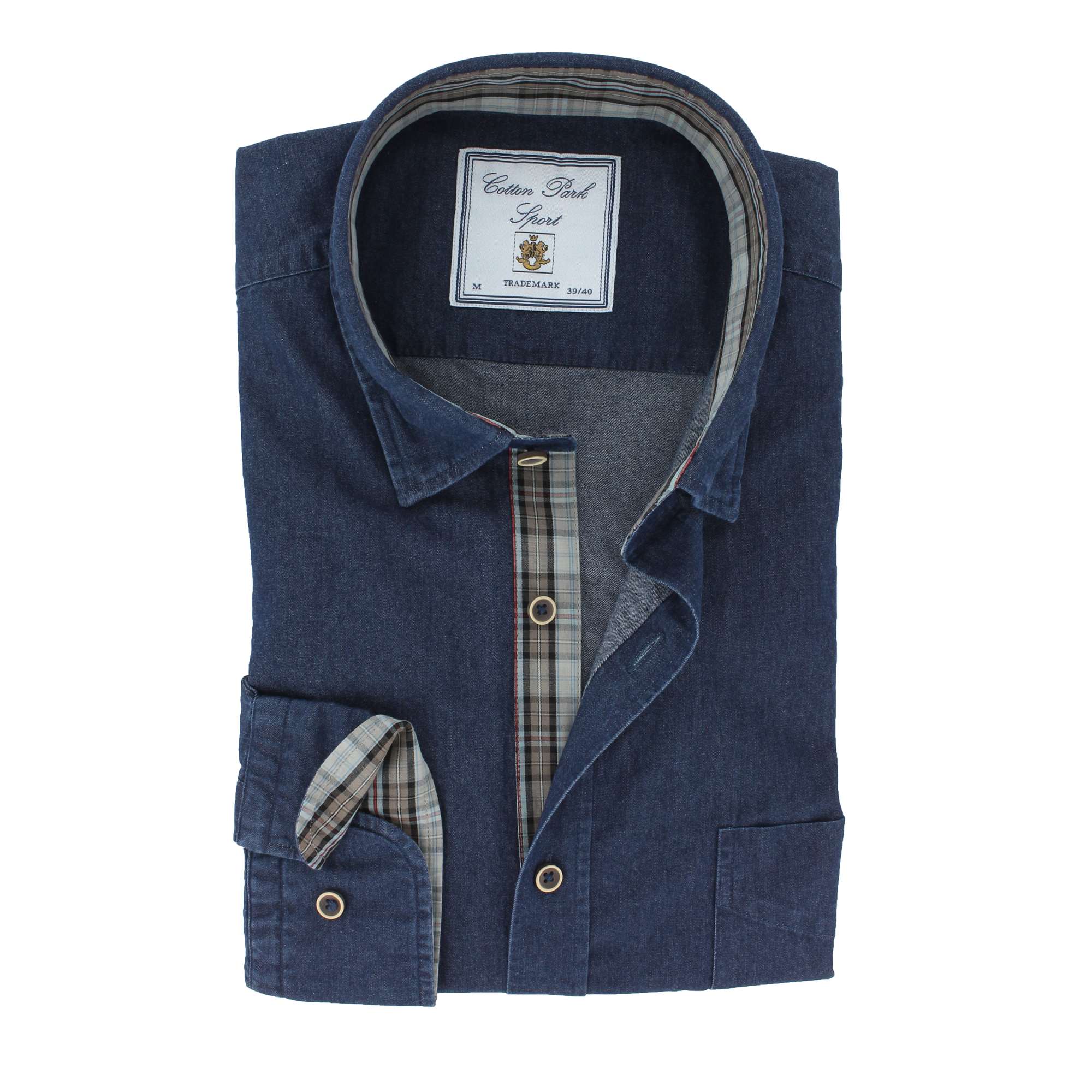 Chemise Denim Classique - Homme