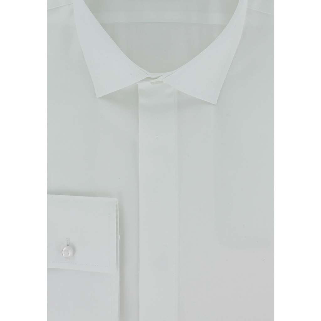 Chemise cintrée cérémonie blanche - Homme